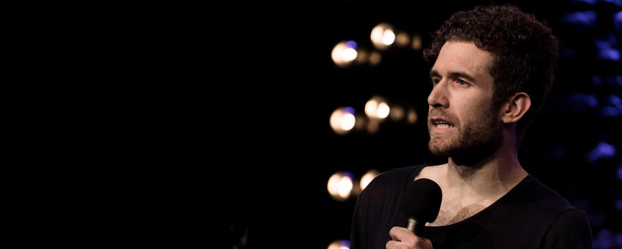 Komiker Jacob Taarnhøj laver stand up